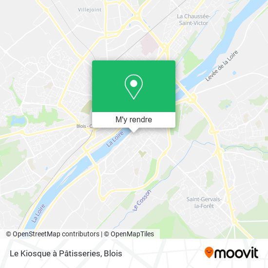 Le Kiosque à Pâtisseries plan