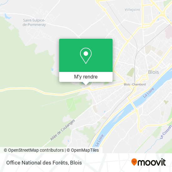 Office National des Forêts plan