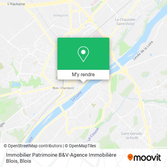 Immobilier Patrimoine B&V-Agence Immobilière Blois plan