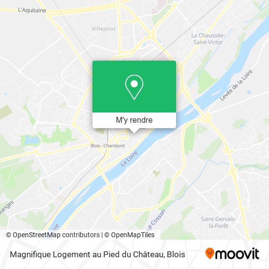 Magnifique Logement au Pied du Château plan
