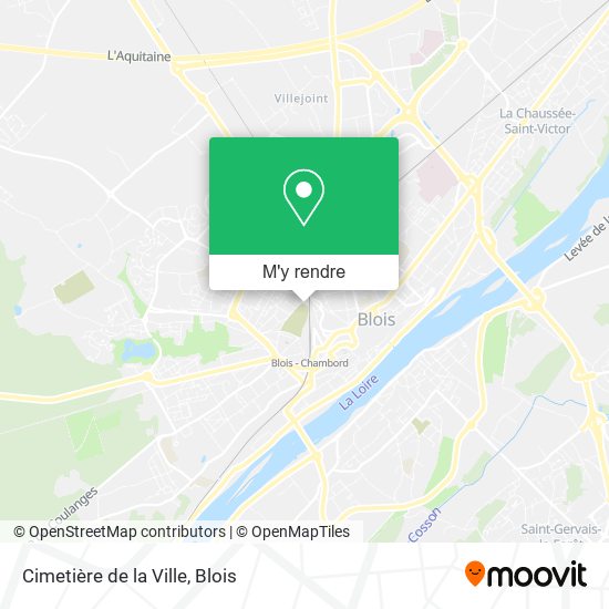 Cimetière de la Ville plan
