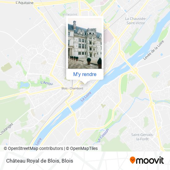 Château Royal de Blois plan