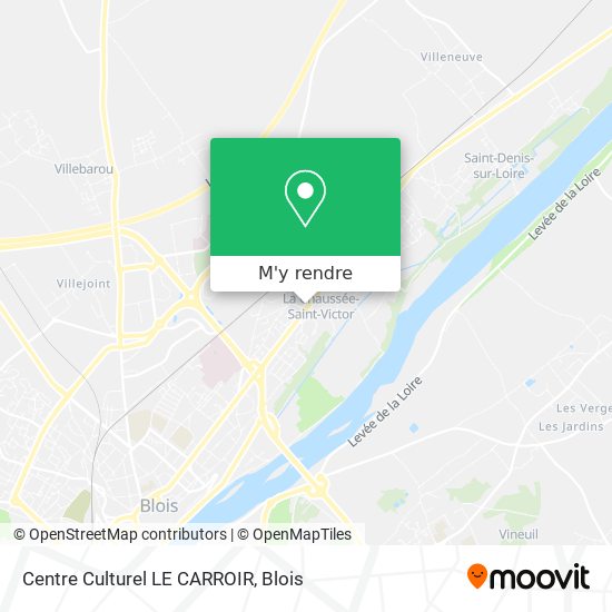 Centre Culturel LE CARROIR plan