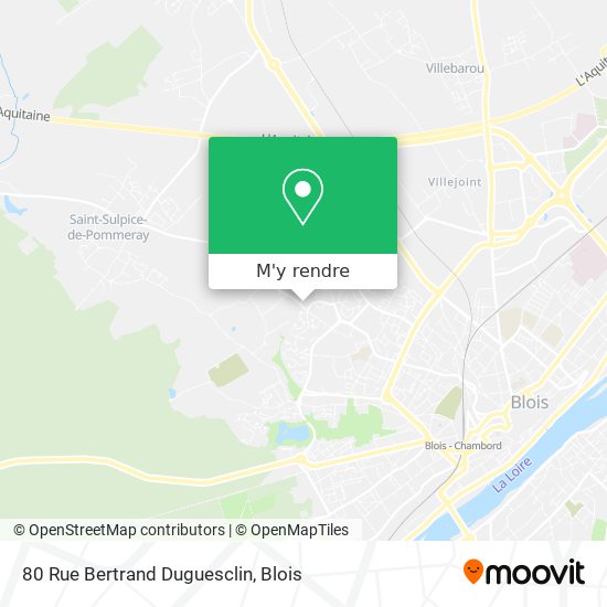 80 Rue Bertrand Duguesclin plan