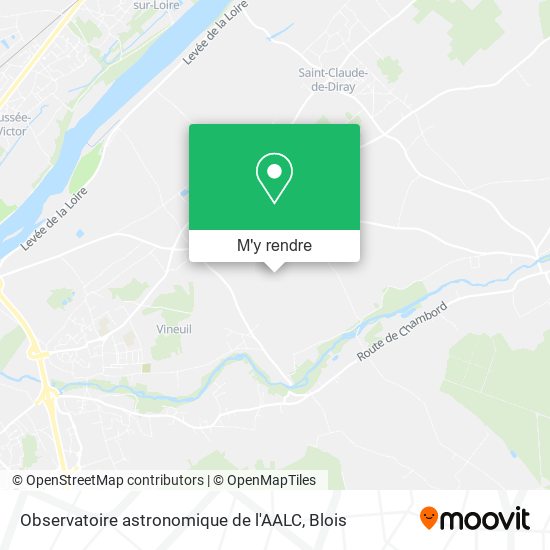 Observatoire astronomique de l'AALC plan