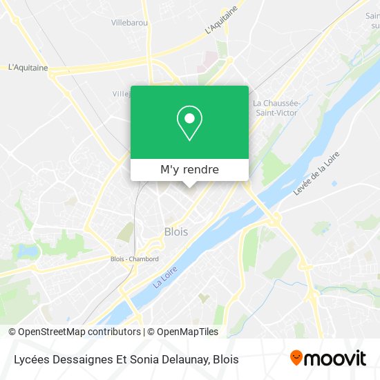 Lycées Dessaignes Et Sonia Delaunay plan