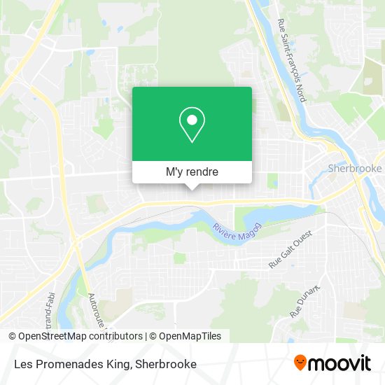 Les Promenades King plan