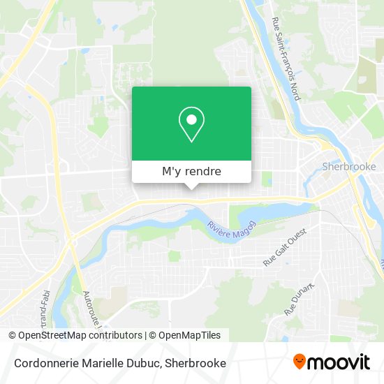 Cordonnerie Marielle Dubuc plan