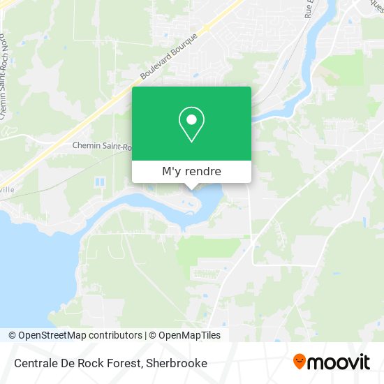 Centrale De Rock Forest plan