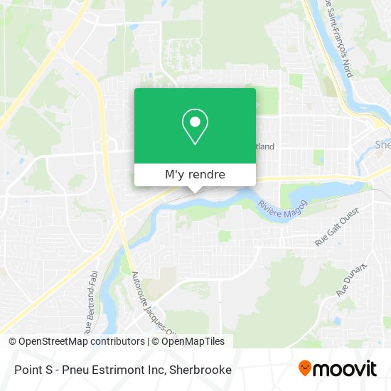 Point S - Pneu Estrimont Inc plan