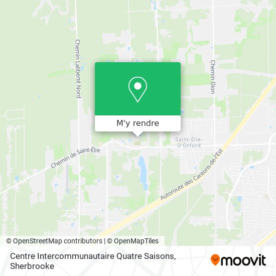 Centre Intercommunautaire Quatre Saisons plan