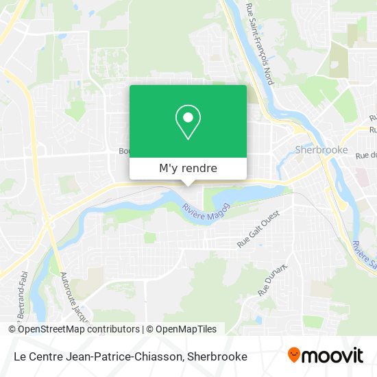 Le Centre Jean-Patrice-Chiasson plan