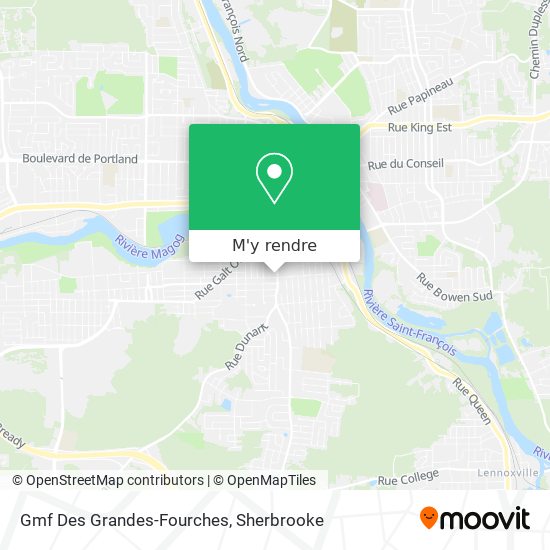 Gmf Des Grandes-Fourches plan