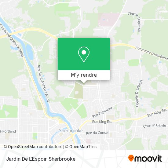 Jardin De L'Espoir plan