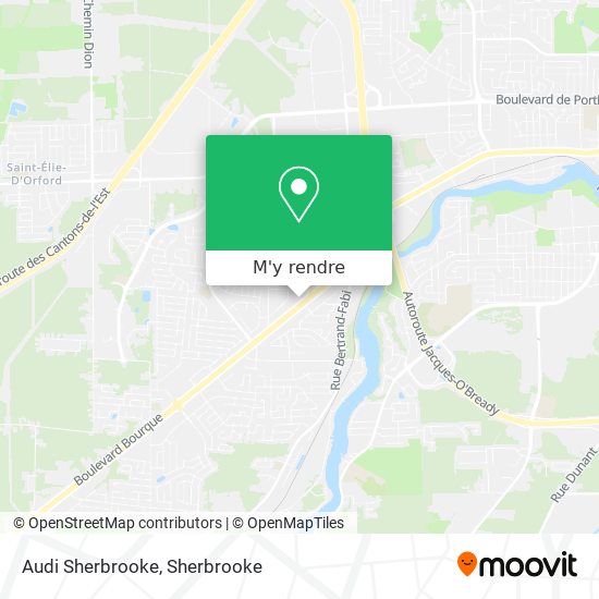 Audi Sherbrooke plan