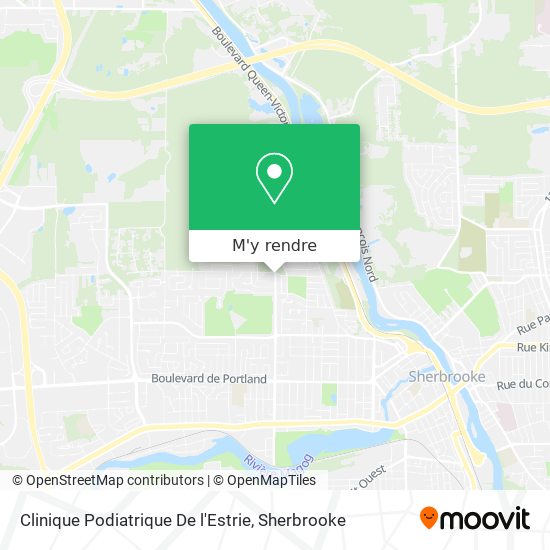 Clinique Podiatrique De l'Estrie plan
