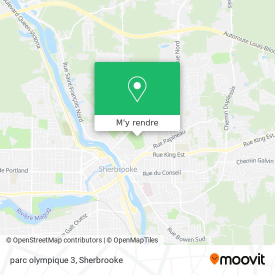 parc olympique 3 plan