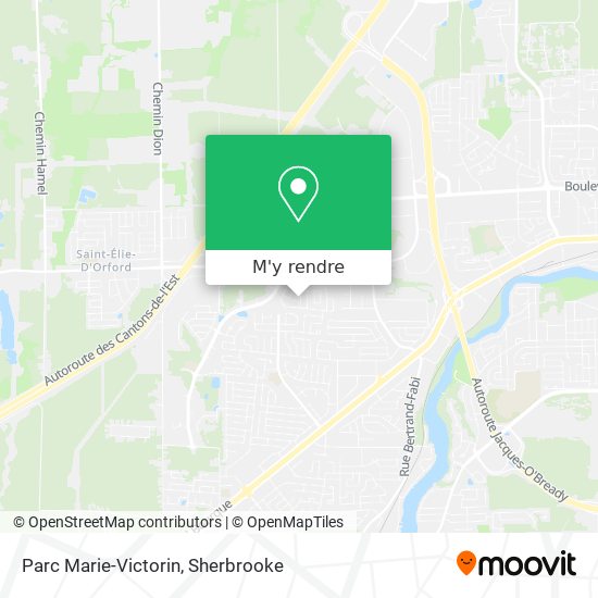 Parc Marie-Victorin plan