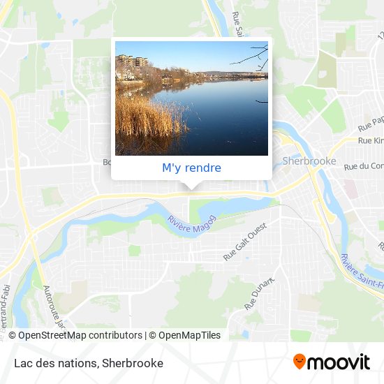 Lac des nations plan