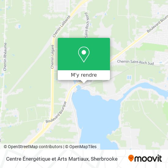 Centre Énergétique et Arts Martiaux plan