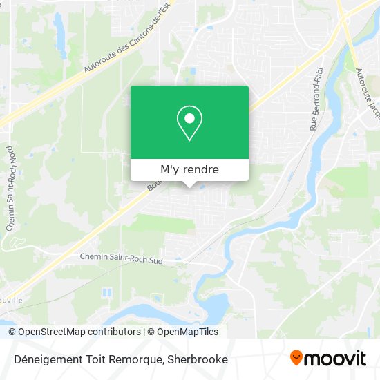 Déneigement Toit Remorque plan