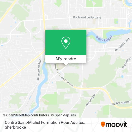 Centre Saint-Michel Formation Pour Adultes plan