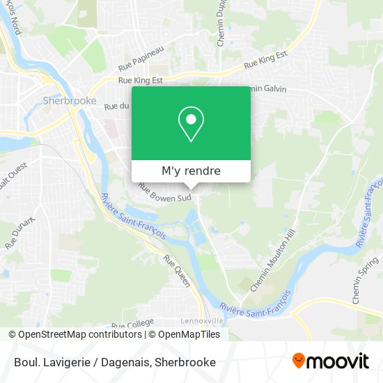 Boul. Lavigerie / Dagenais plan