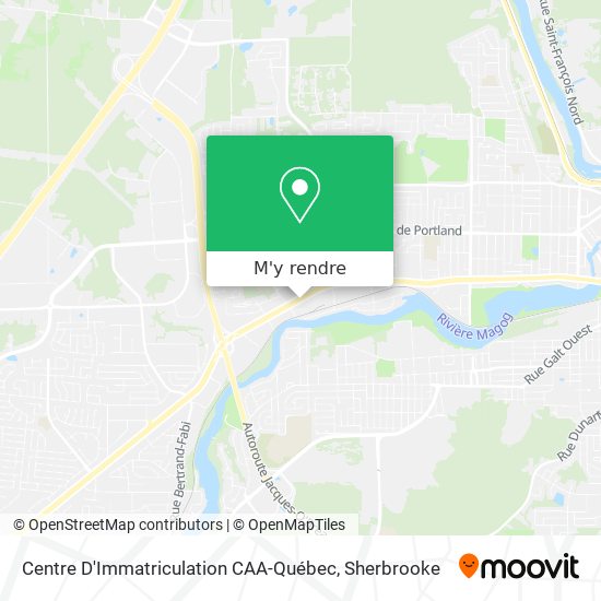 Centre D'Immatriculation CAA-Québec plan