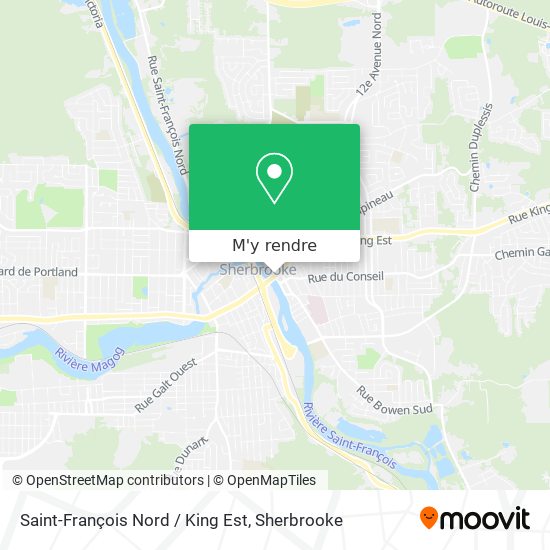 Saint-François Nord / King Est plan