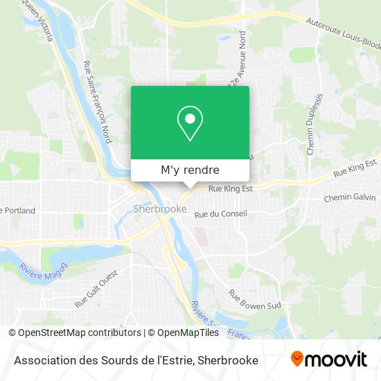 Association des Sourds de l'Estrie plan