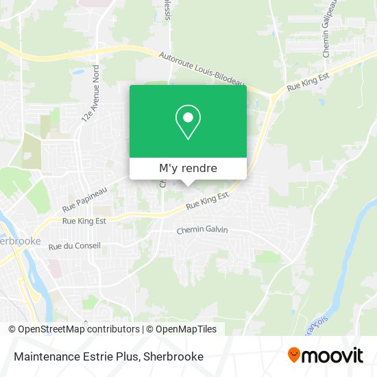 Maintenance Estrie Plus plan