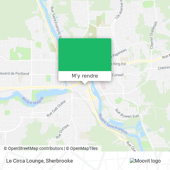 Le Circa Lounge plan