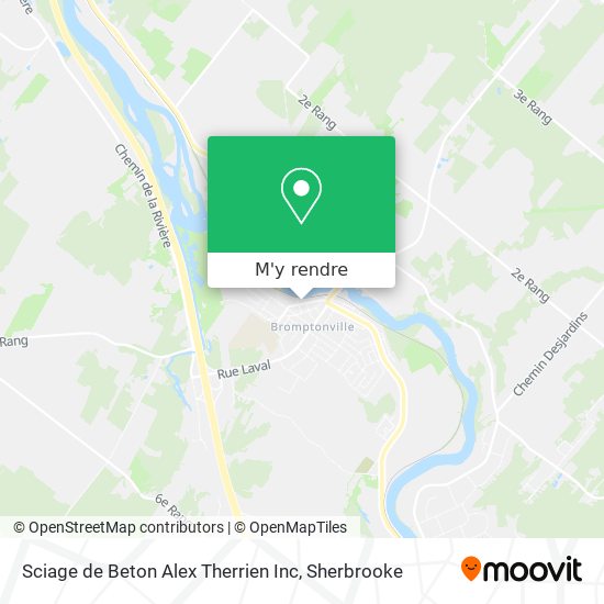 Sciage de Beton Alex Therrien Inc plan