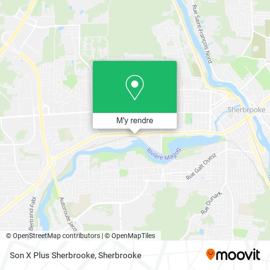 Son X Plus Sherbrooke plan
