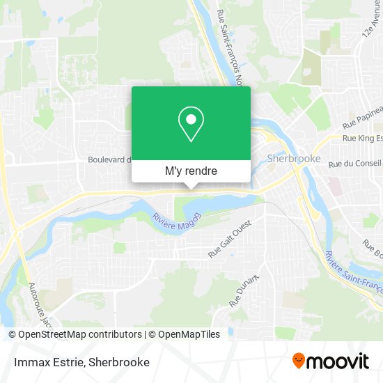 Immax Estrie plan