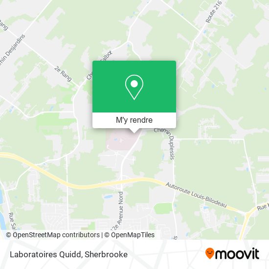 Laboratoires Quidd plan