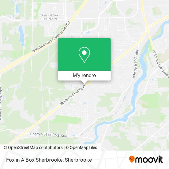 Fox in A Box Sherbrooke plan