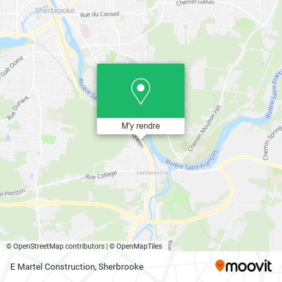 E Martel Construction plan