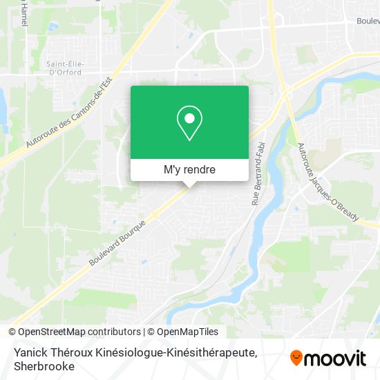 Yanick Théroux Kinésiologue-Kinésithérapeute plan