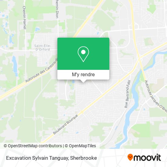 Excavation Sylvain Tanguay plan