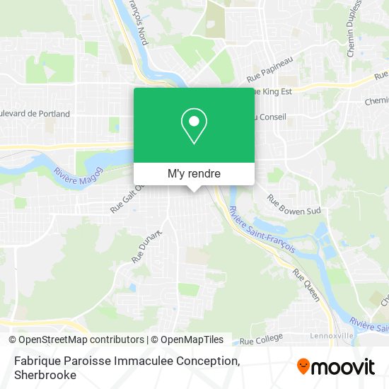 Fabrique Paroisse Immaculee Conception plan