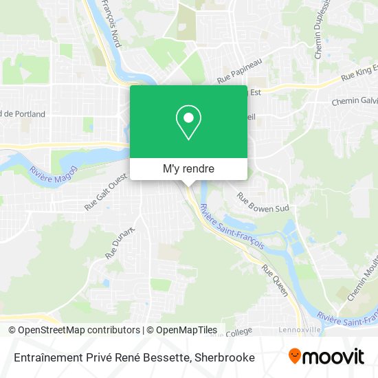 Entraînement Privé René Bessette plan