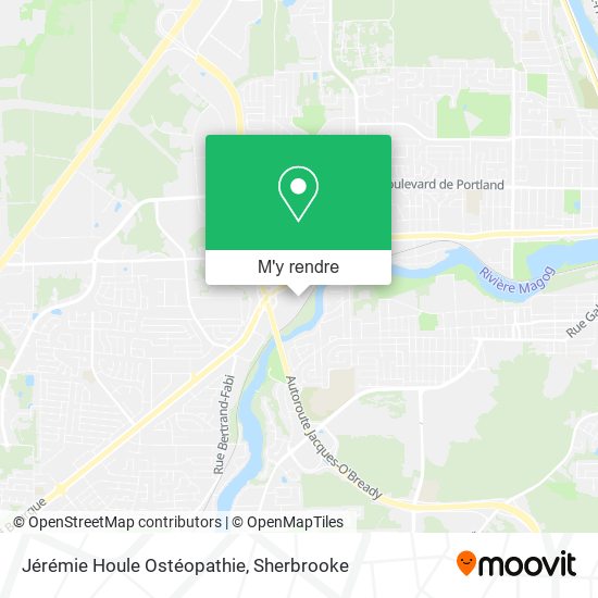 Jérémie Houle Ostéopathie plan