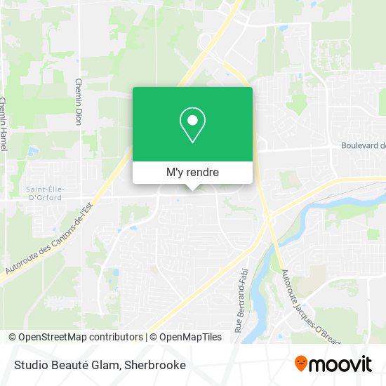 Studio Beauté Glam plan