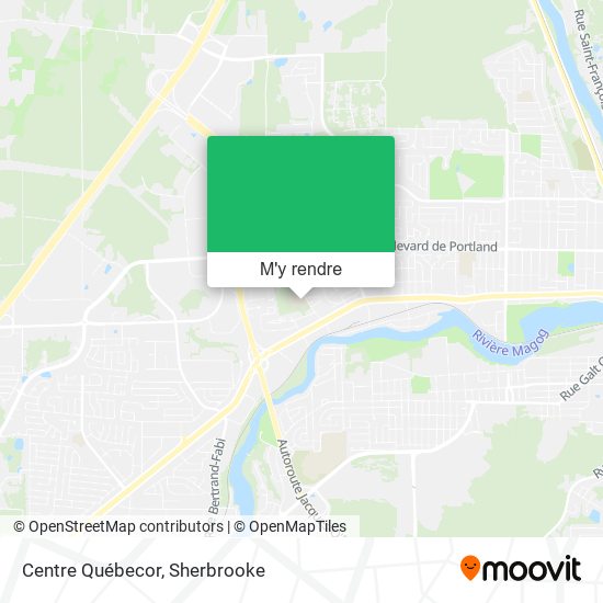 Centre Québecor plan