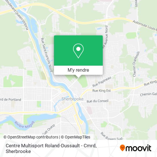Centre Multisport Roland-Dussault - Cmrd plan