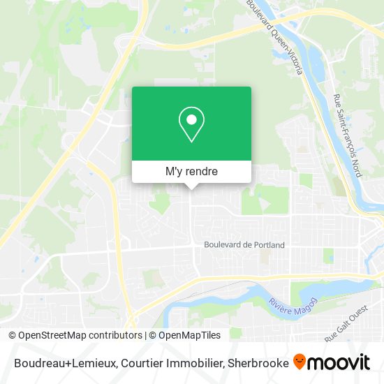 Boudreau+Lemieux, Courtier Immobilier plan