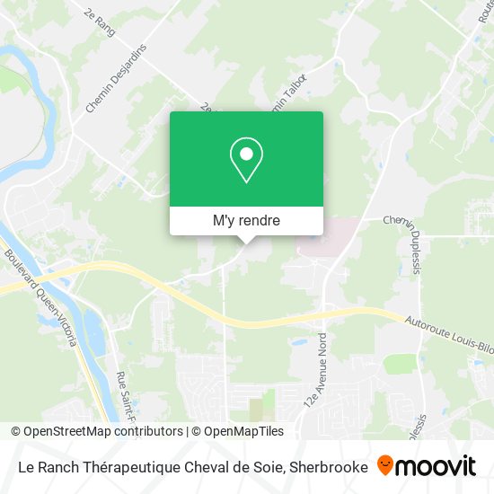 Le Ranch Thérapeutique Cheval de Soie plan