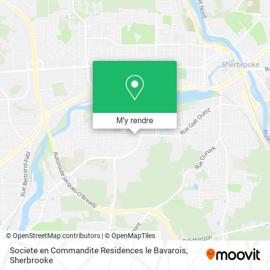 Societe en Commandite Residences le Bavarois plan
