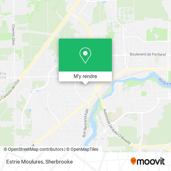 Estrie Moulures plan